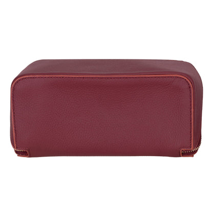 Haines Leather Cosmetic Bag – Stylish & Durable Makeup Bag for Travel