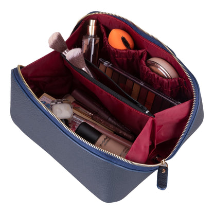 Haines Leather Cosmetic Bag – Stylish & Durable Makeup Bag for Travel