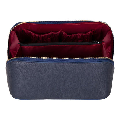 Haines Leather Cosmetic Bag – Stylish & Durable Makeup Bag for Travel