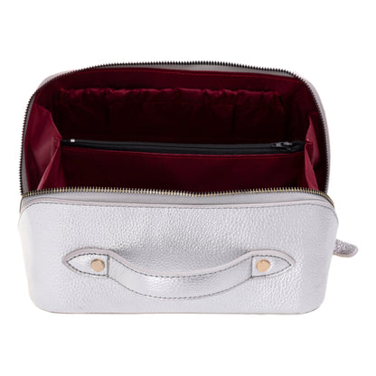 Haines Leather Cosmetic Bag – Stylish & Durable Makeup Bag for Travel