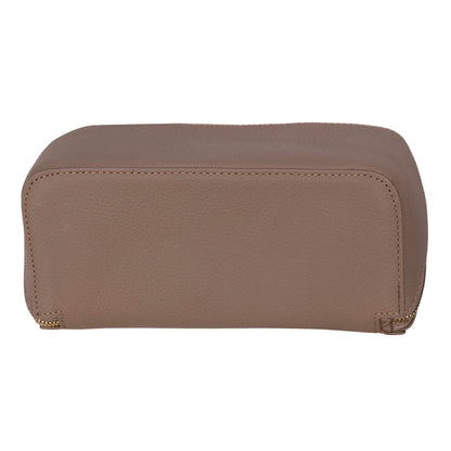 Haines Leather Cosmetic Bag – Stylish & Durable Makeup Bag for Travel