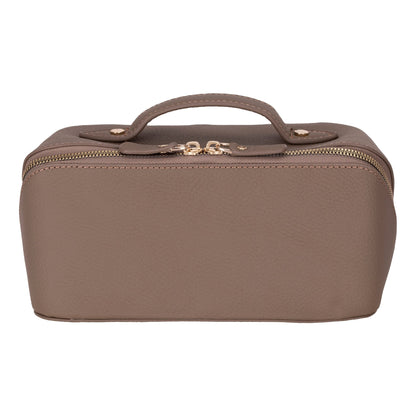Haines Leather Cosmetic Bag – Stylish & Durable Makeup Bag for Travel