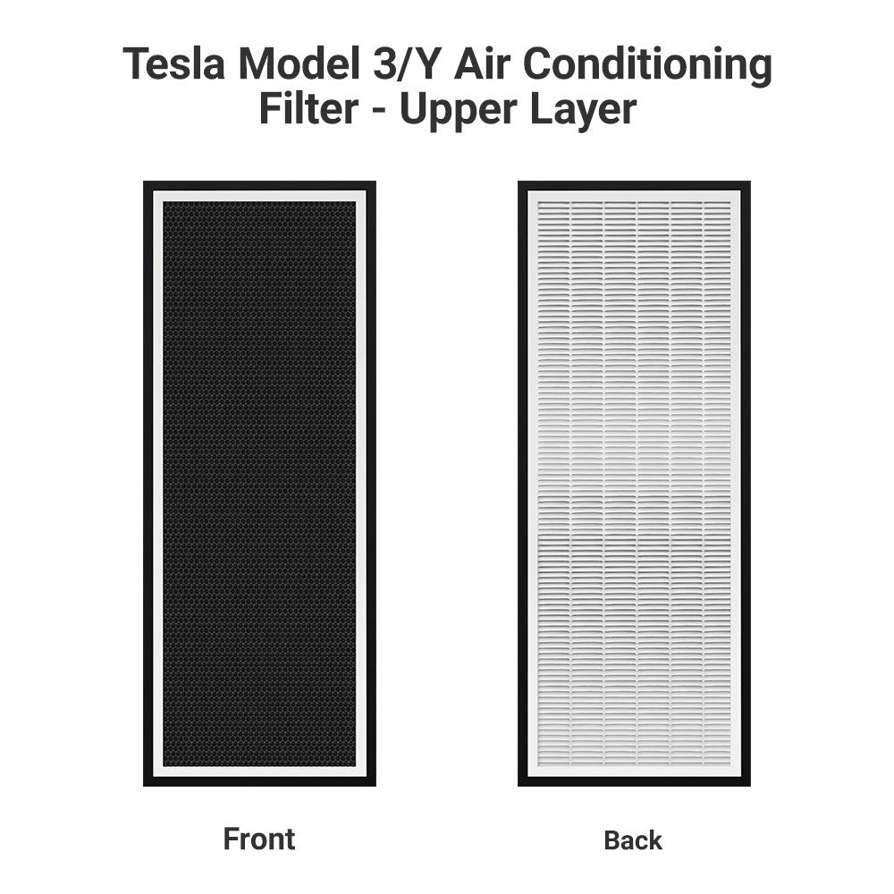 HEPA Upper Lower Air Filter for Tesla Model Y (4 PCS)