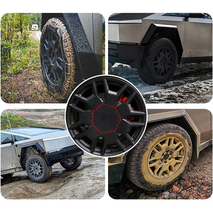 Center Hub Caps for 20" Cyber Wheels for Cybertruck