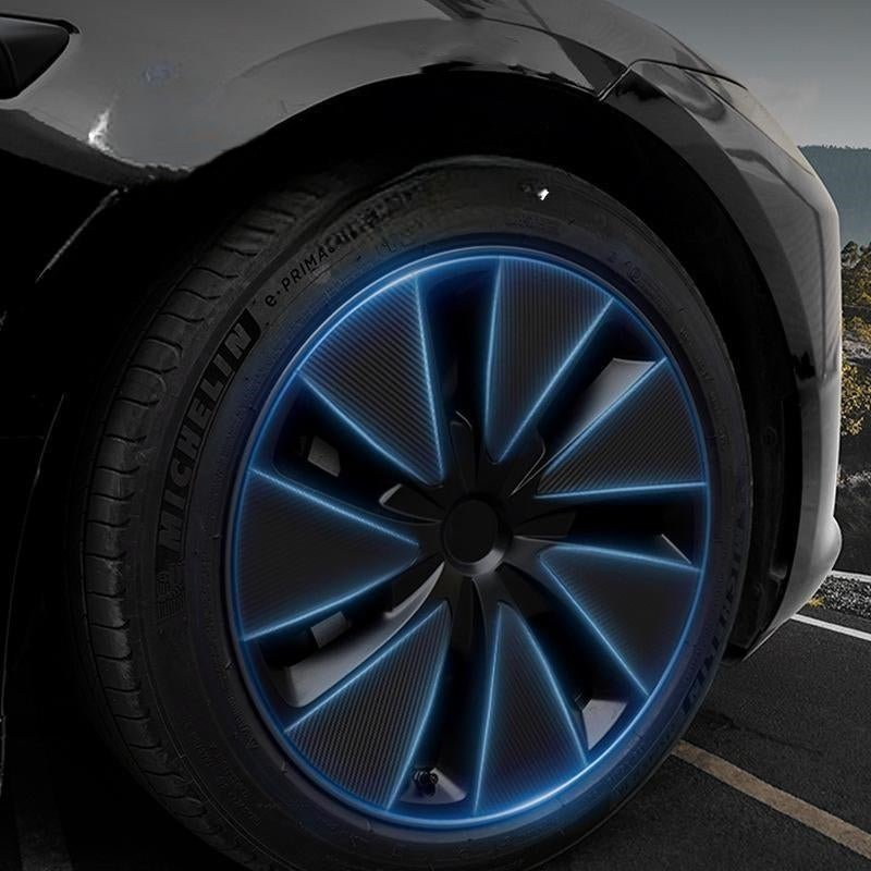 Hubcap Stickers for Tesla Model 3 Highland