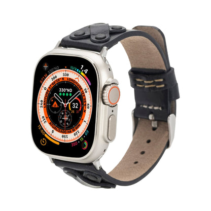 Hulett Leather Bands for Apple Watch 9, Ultra 2 & SE
