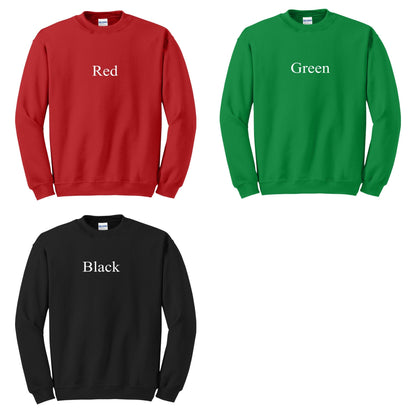 I just want to bake stuff and watch Christmas Sweatshirt