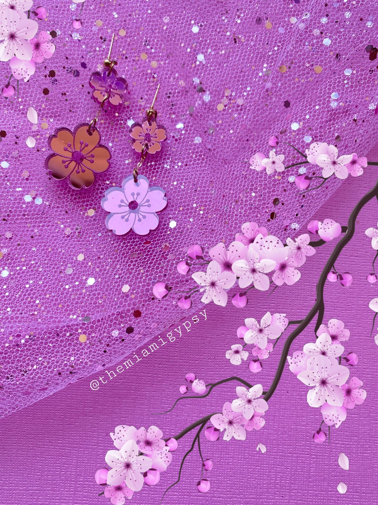 Cherry Blossom Earrings