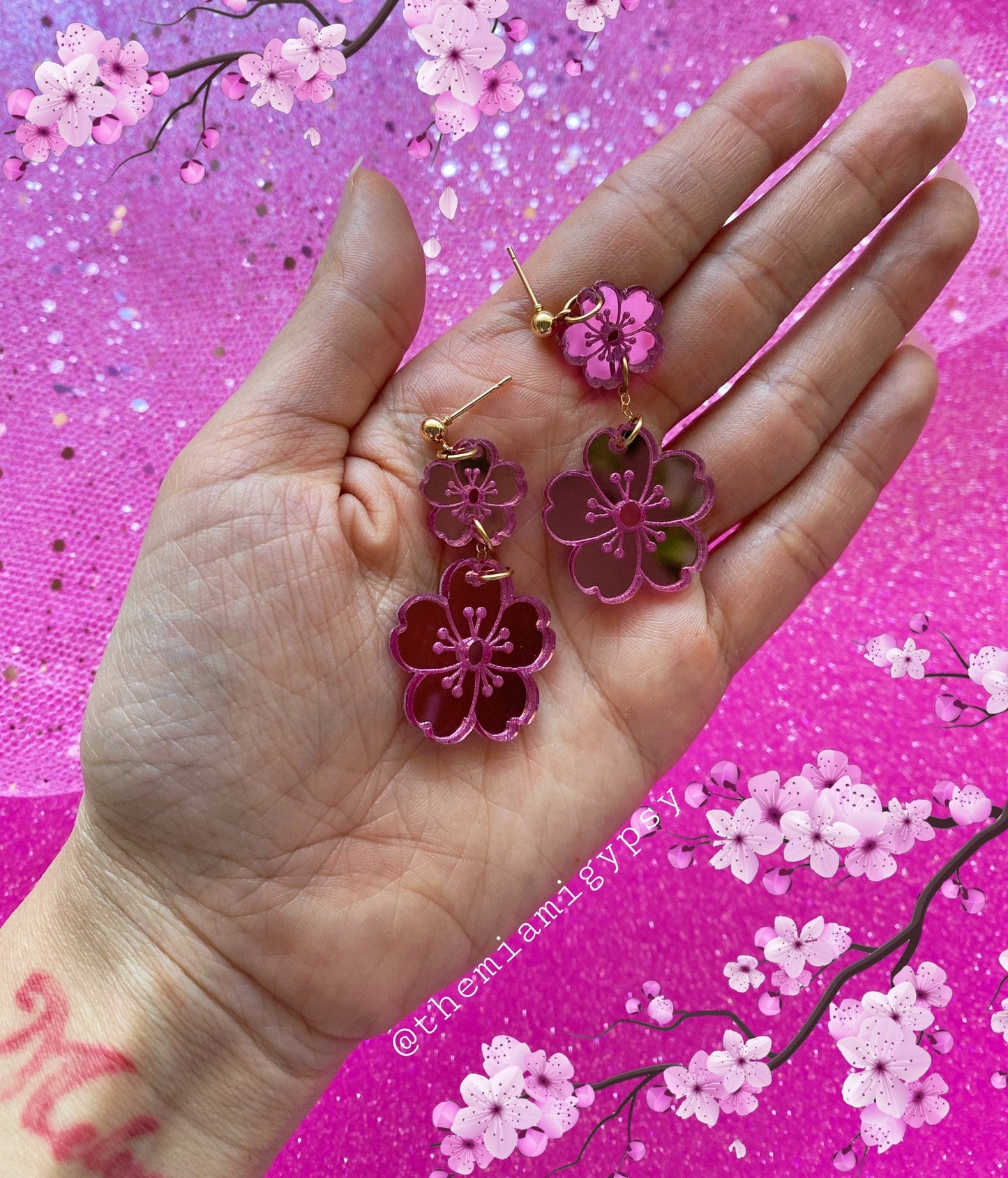 Cherry Blossom Earrings