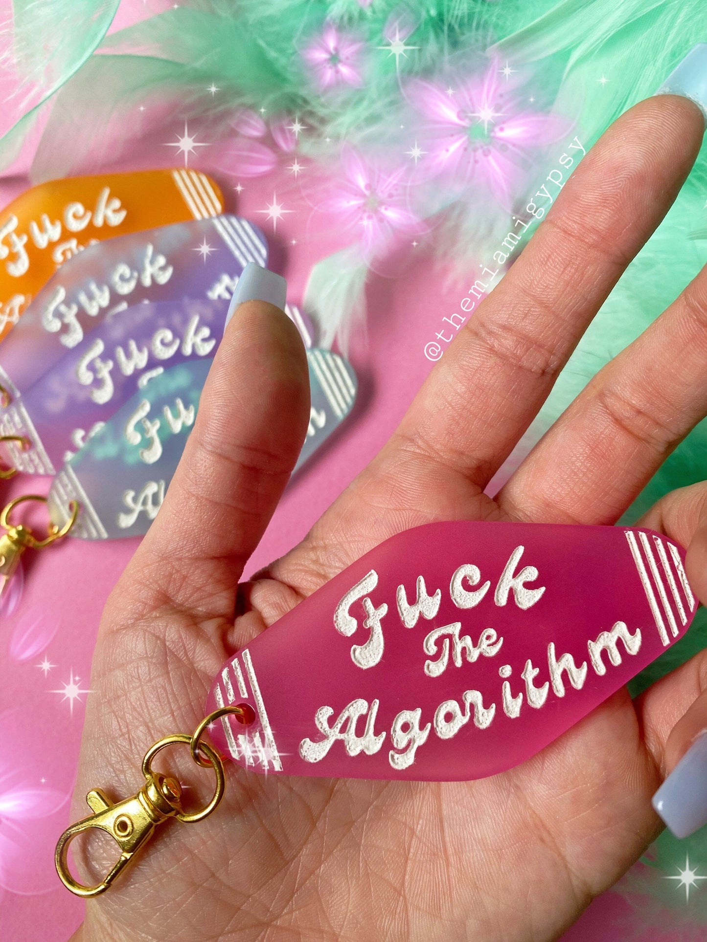 F the Algorithm acrylic Keychains