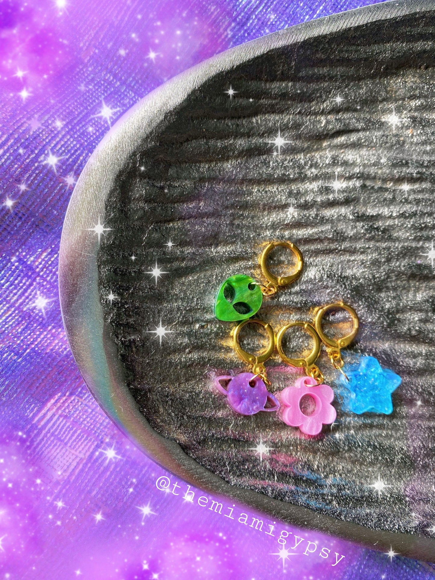 We Come in Peace Earrings