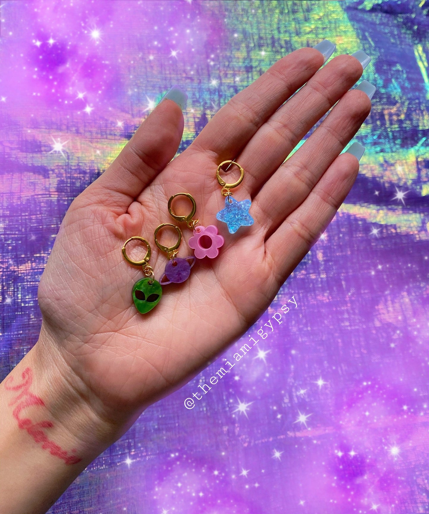 We Come in Peace Earrings