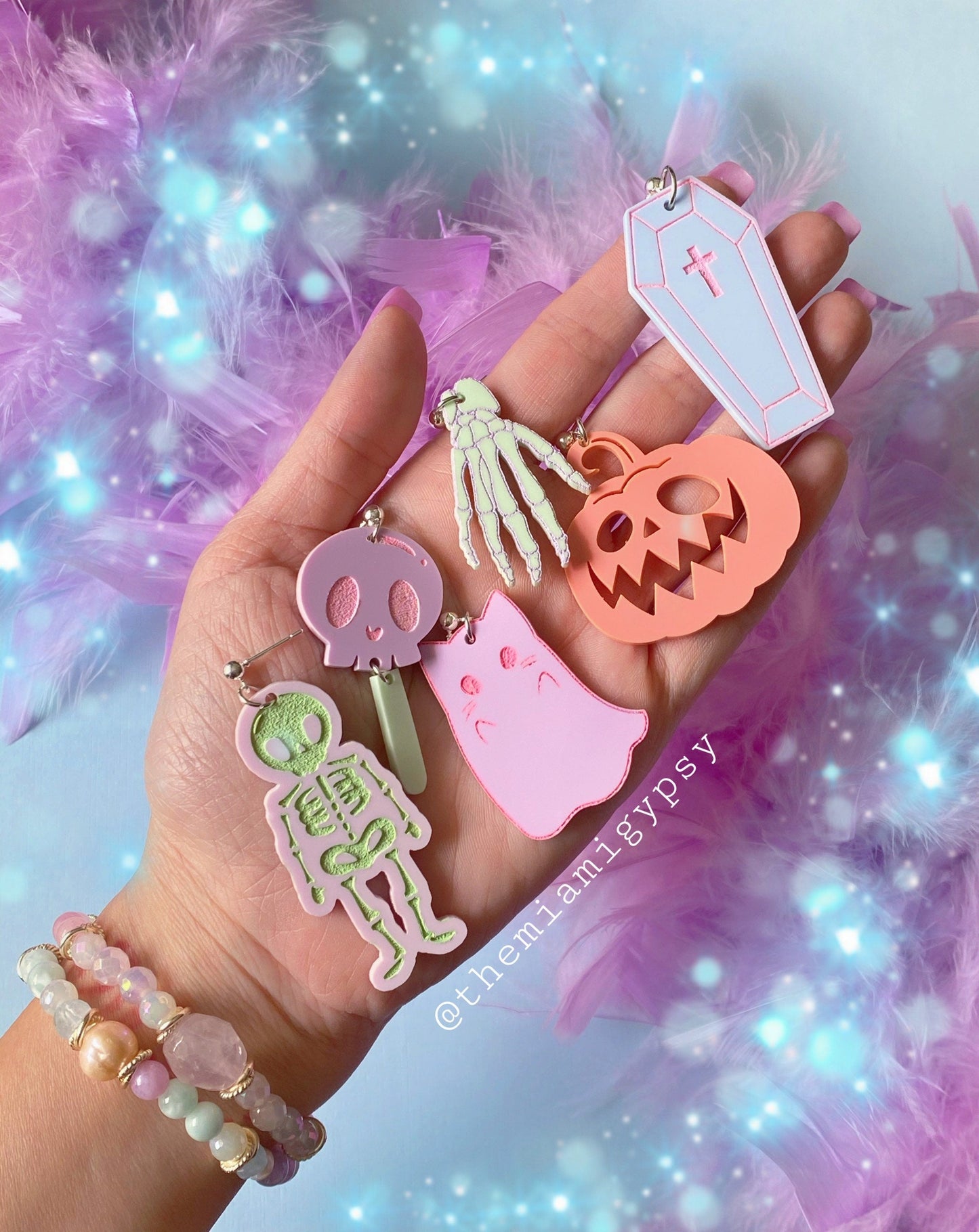 Kawaii Candy Apple Earrings