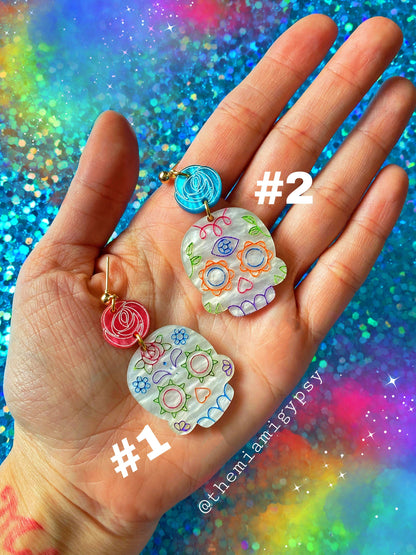 Sugar Skull Earrings
