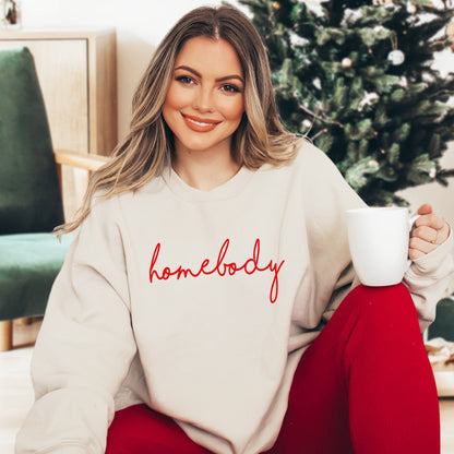 Homebody Christmas Sweatshirt