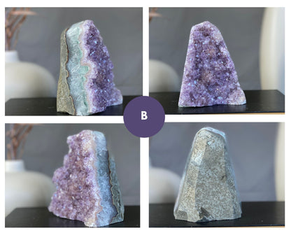 Pink amethyst cluster, pink amethyst crystal, amethyst on SALE, amethyst cut base, pink crystals