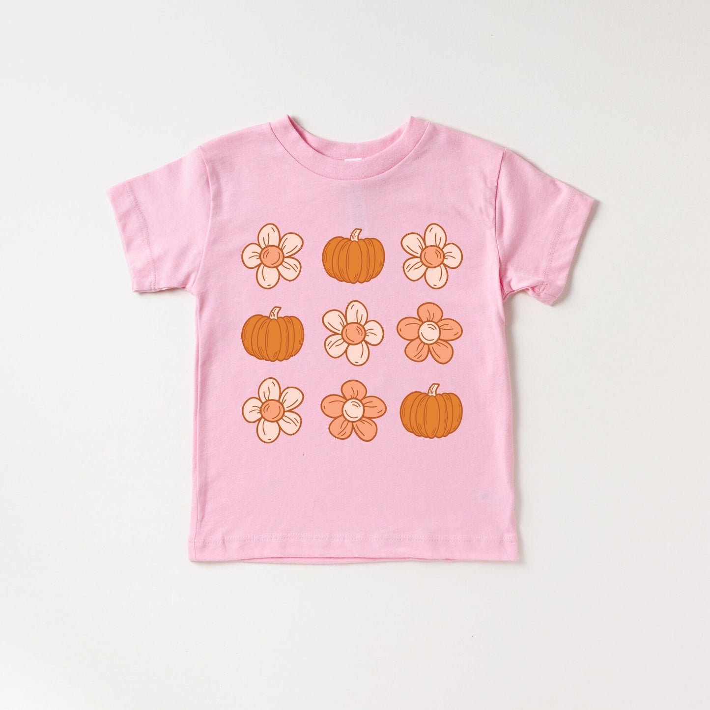 Pumpkins and Flowers