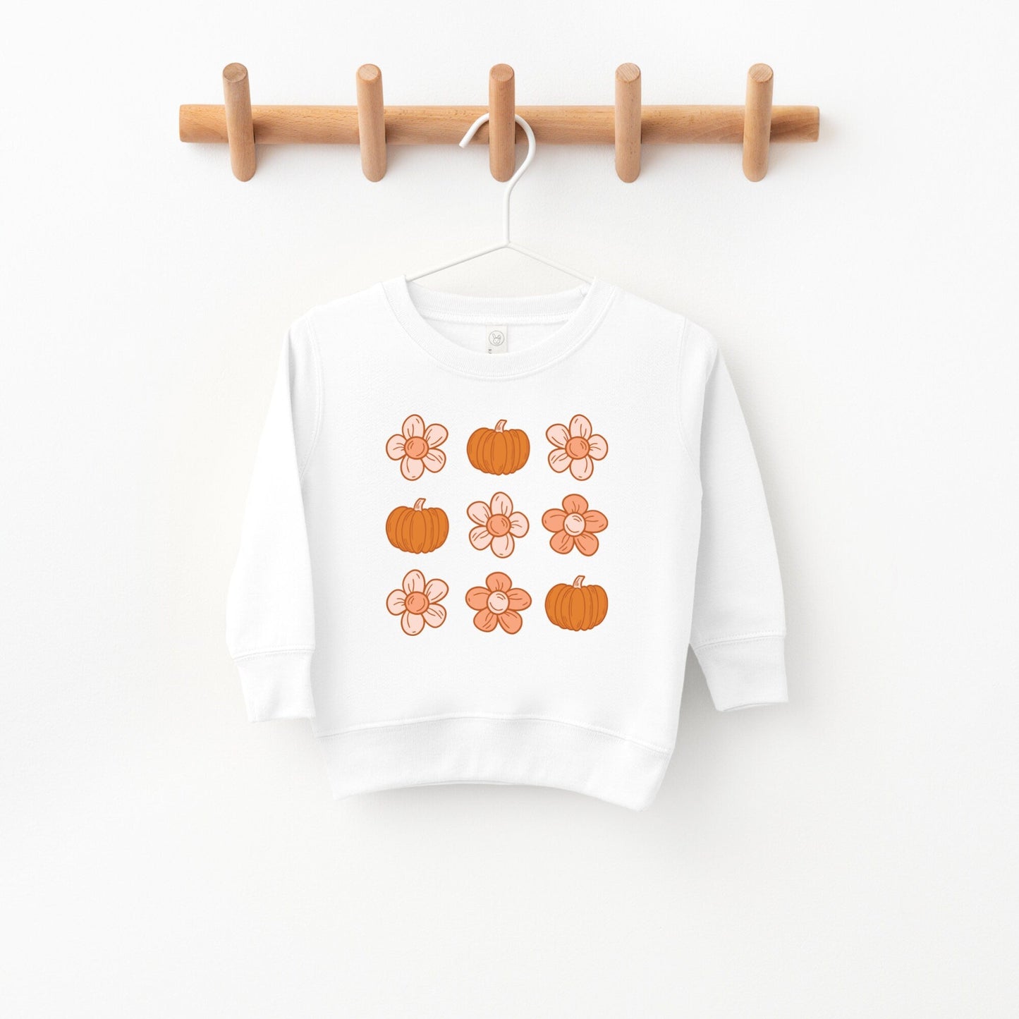 Pumpkins and Flowers Sweatshirt