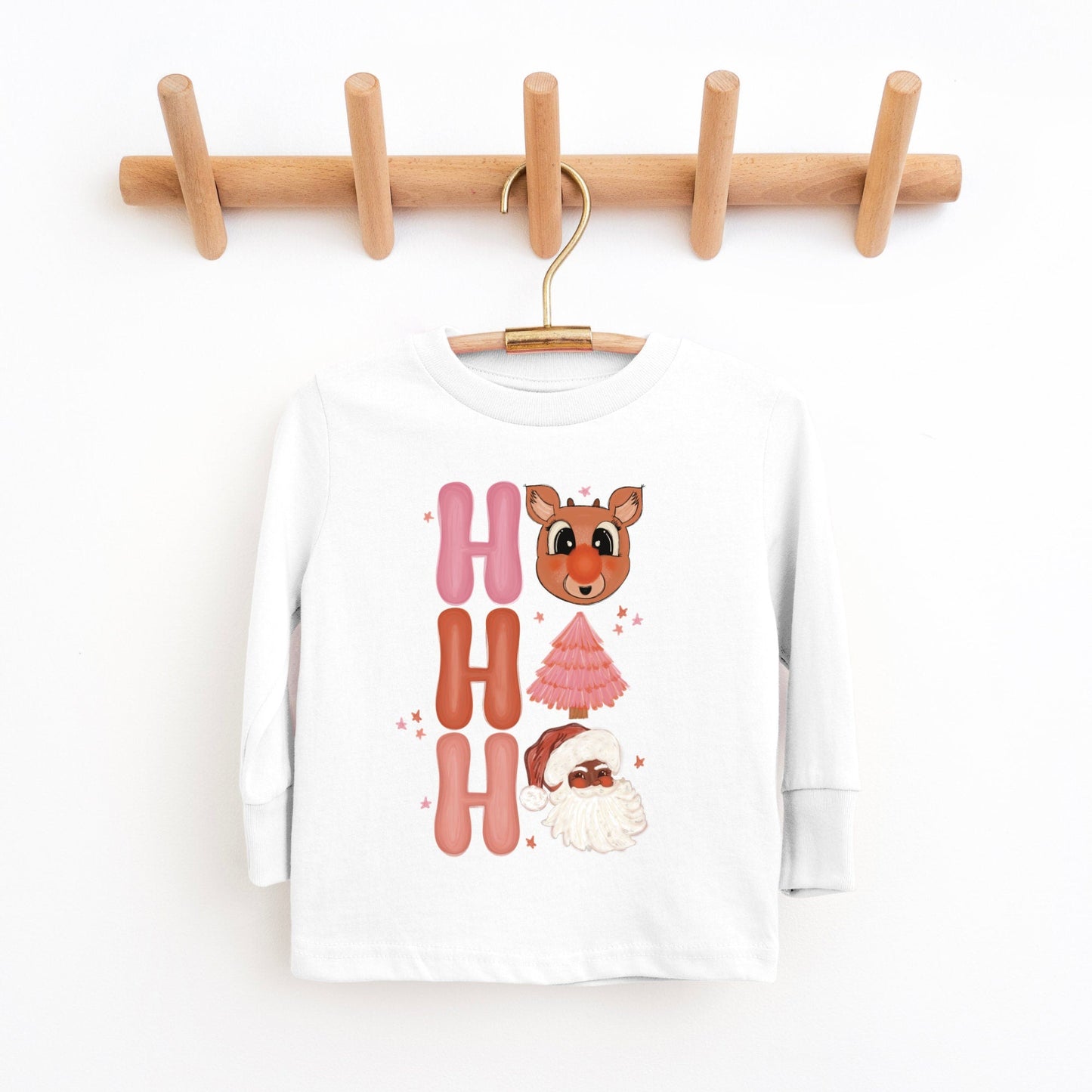 Ho Ho Ho Reindeer and Santa