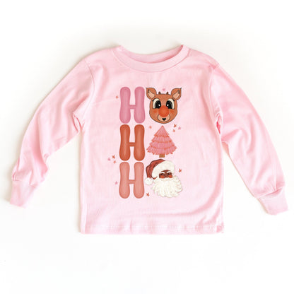 Ho Ho Ho Reindeer and Santa