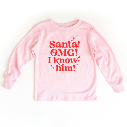 Santa! omg I know him!