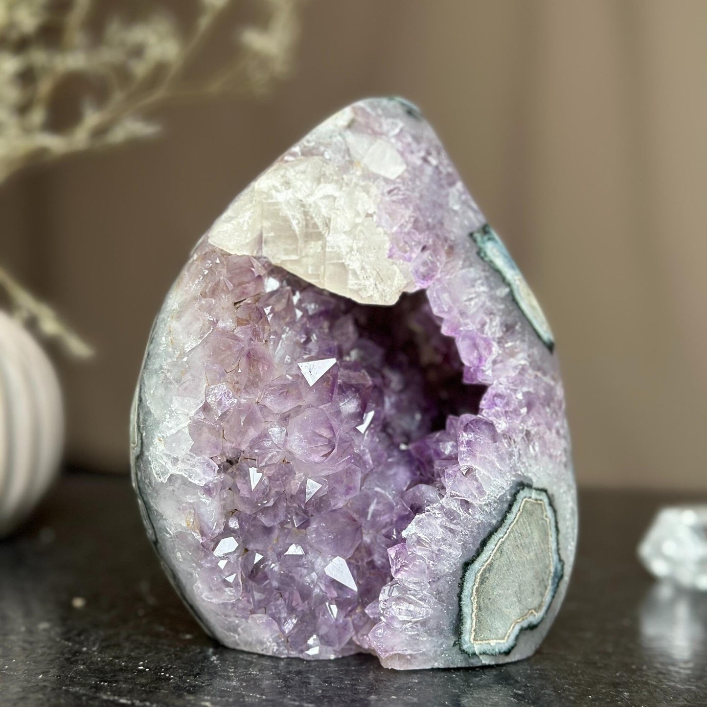 Amethyst in the raw
