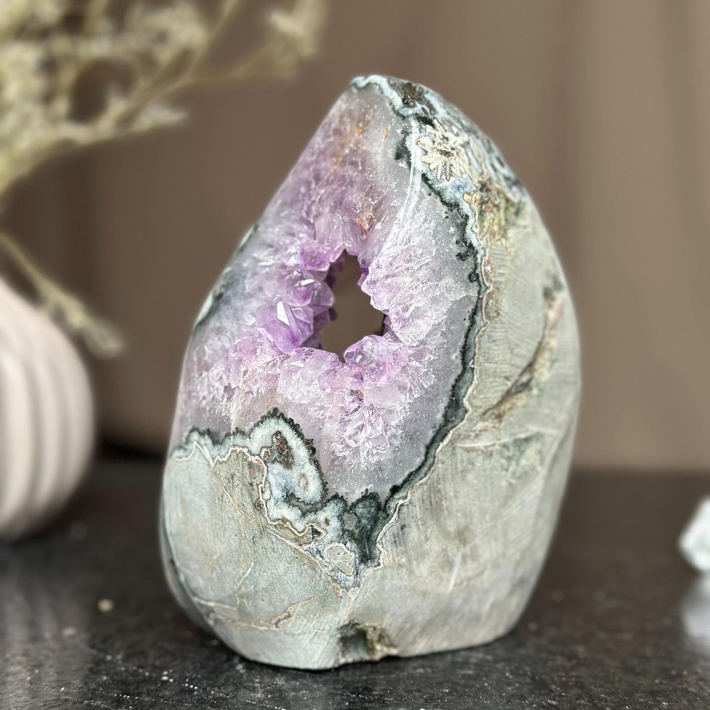 Amethyst in the raw
