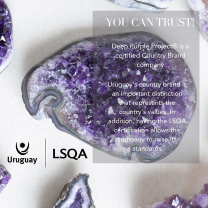 Amethyst Cupcake, A quality cupcake-shaped amethyst  with agate banded, Everlast Christmas Gift, Funny Geode Crystal