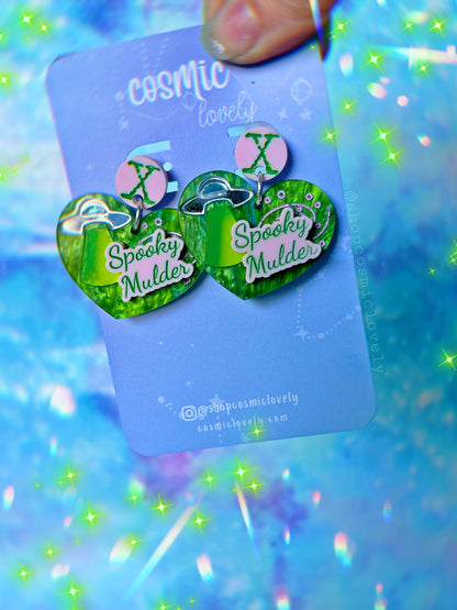 Spooky Mulder Earrings