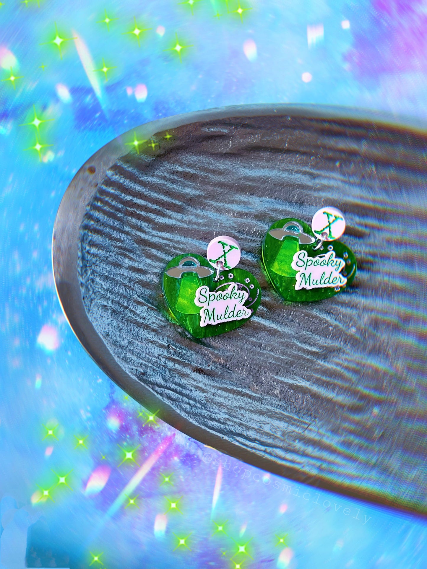 Spooky Mulder Earrings