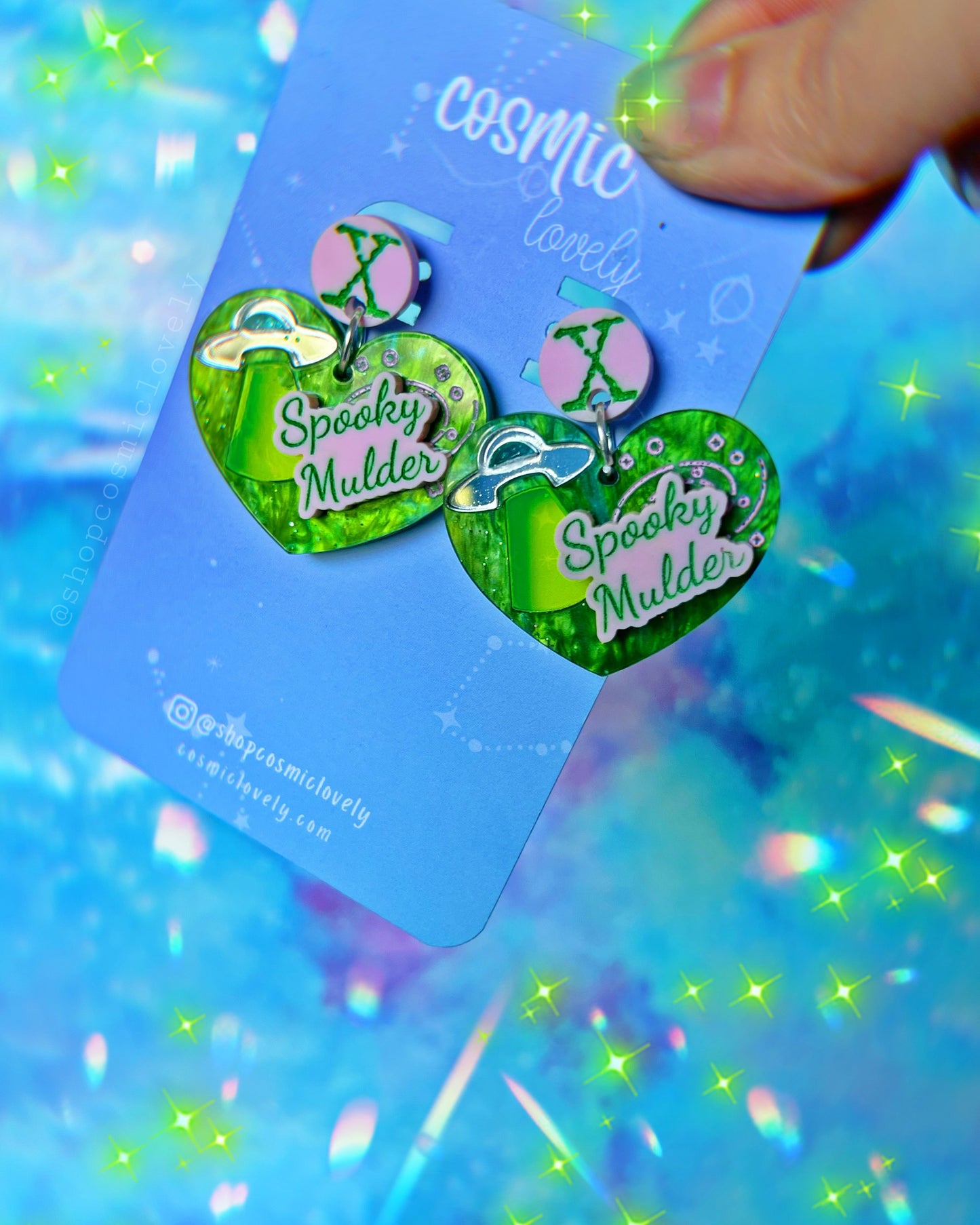 Spooky Mulder Earrings