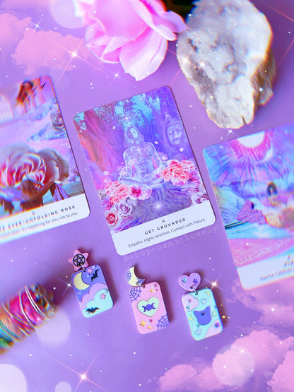 Tarot Card inspired Earrings