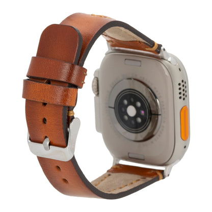 Jeffrey Leather Bands for Apple Watch 9, Ultra 2 & SE