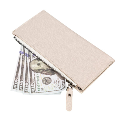 Kaycee Leather Women's Cell Phone Wallet with Strap