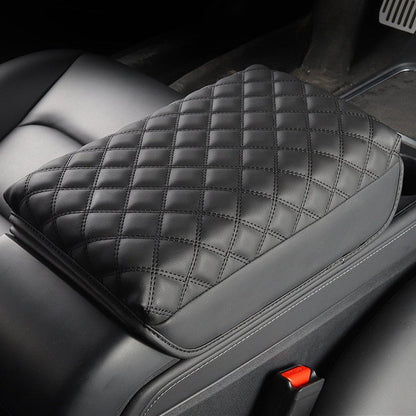 Leather Armrest Cover for Tesla Model 3 Highland / Model Y Juniper