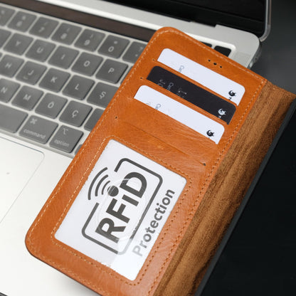 Leather Samsung Galaxy S25 Plus Wallet Case | Buffalo