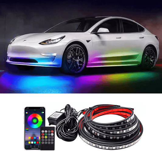 LED Chassis Ambient Lights for Tesla Model 3/Y (4PCS)