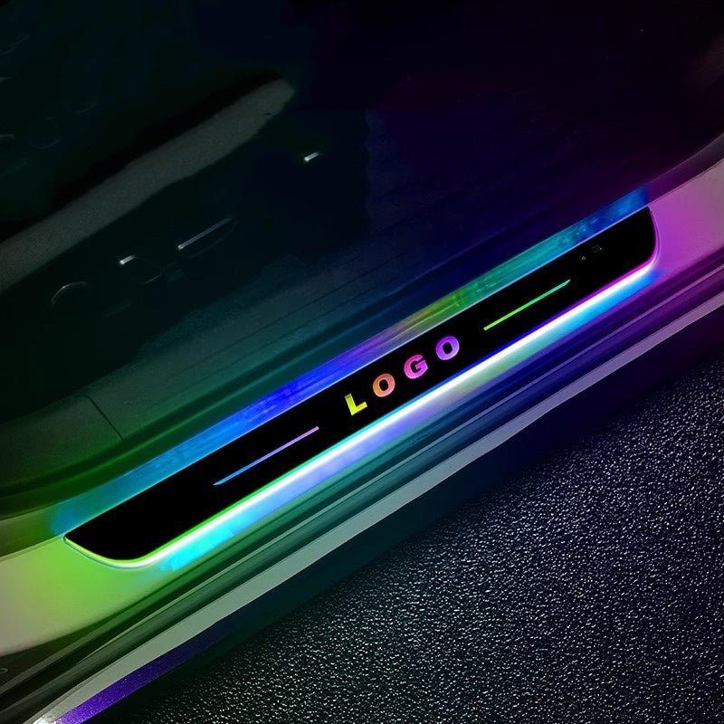 LED Illuminated Door Sill Protector for Cybertruck