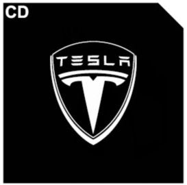 LED Logo Tesla Puddle Lights for Model 3 / Y / S / X