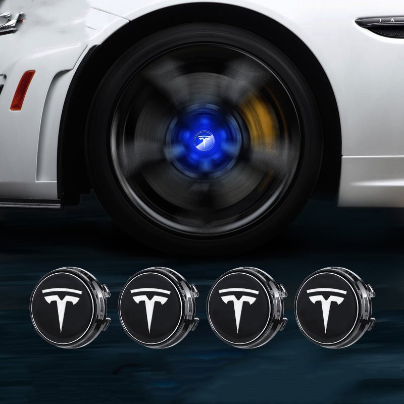 LED Wheel Hub Light Caps For Tesla Model 3/Y/X/S（4ps）