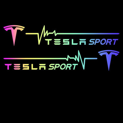 Letter Emblem Sticker For Tesla Model 3/Y/S/X
