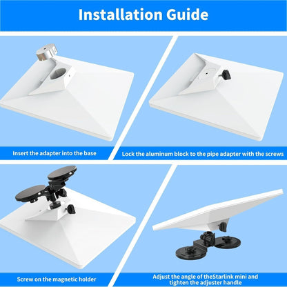 Magnetic Adjustable Mount for Starlink Mini