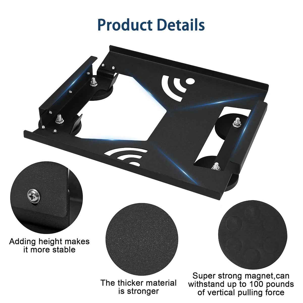 Magnetic Quick-Release Starlink Mini Car Mount for Roofs | Orbimars