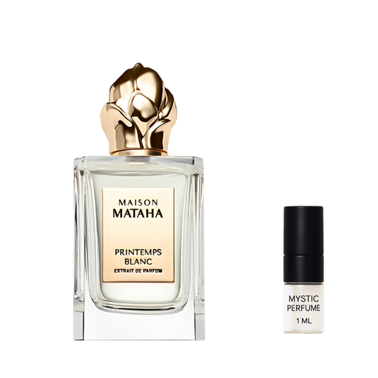 Sample - Maison Mataha Printemps Blanc  Extrait