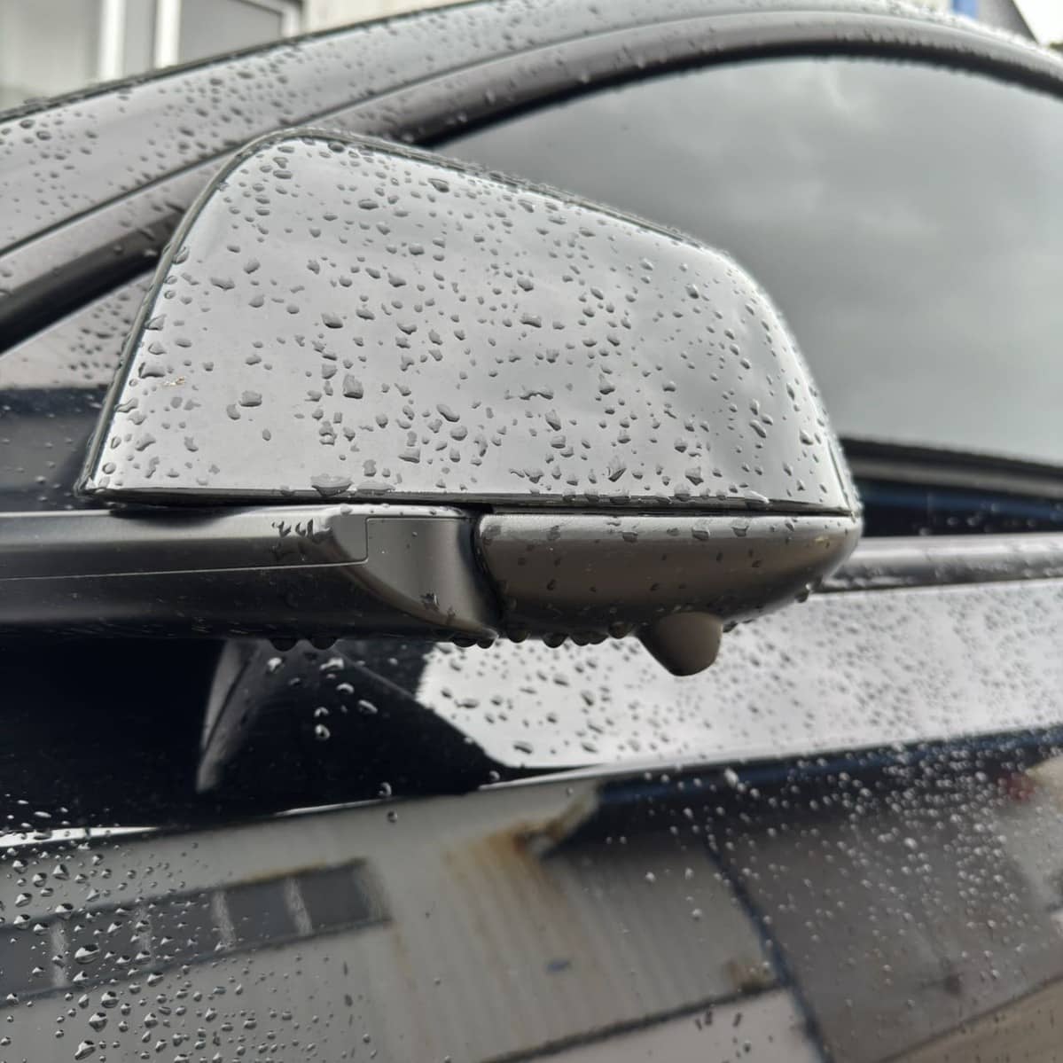 Model 3 Highland & New Model Y Angel Wings Rearview Mirror Welcome Light