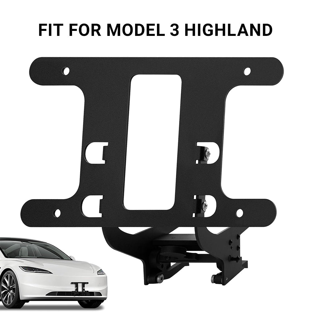 Model 3 Highland US Standard License Plate Holder | Aluminum Bracket