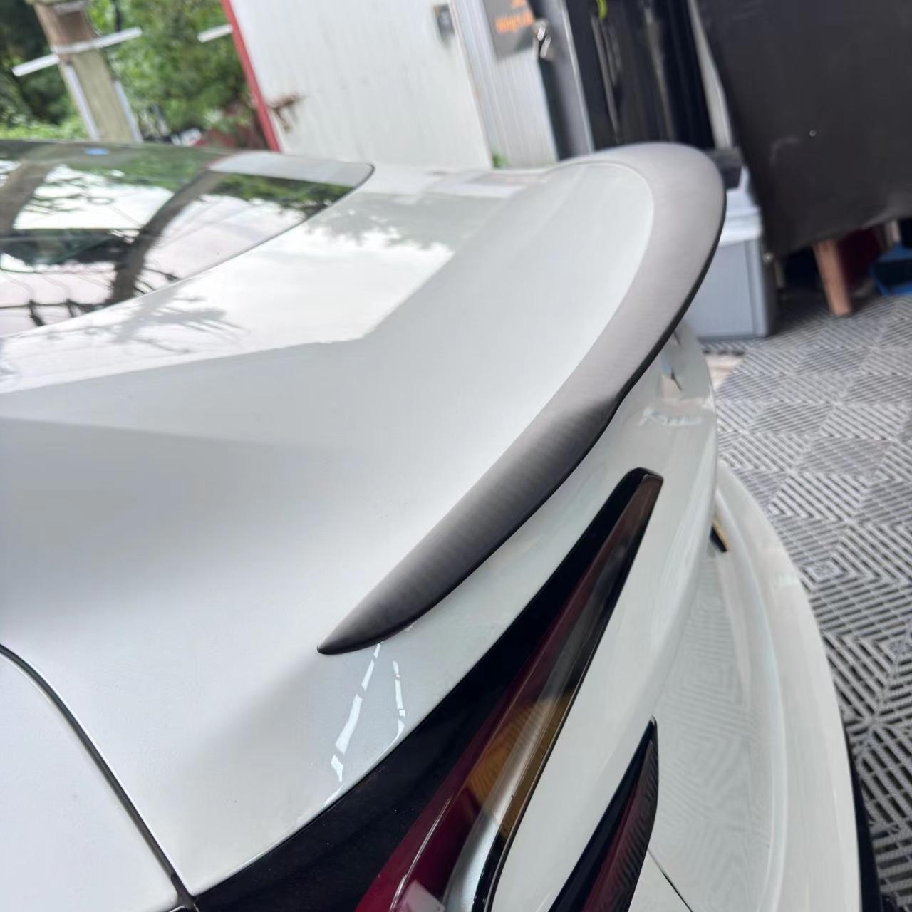 Model 3 Ludicrous Carbon Fiber Spoiler