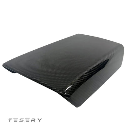 TESERY Model Y / 3 Armrest Cover - Dry Carbon Fiber Interior Mods