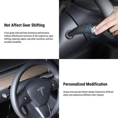 Model 3 / Y Gear Shift Cover Turn Signal Lever Trim- ABS