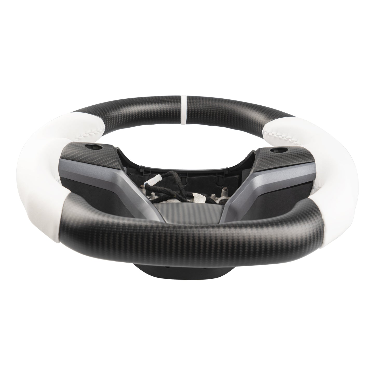 Model 3 / Y Sport Round Carbon Fiber Steering wheel 【Style 41】